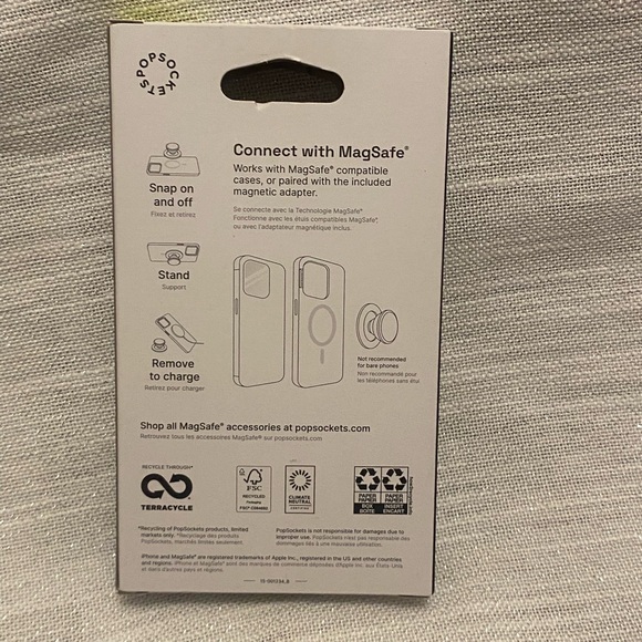 Magsafe Hot Pink Popsocket - Picture 3 of 4